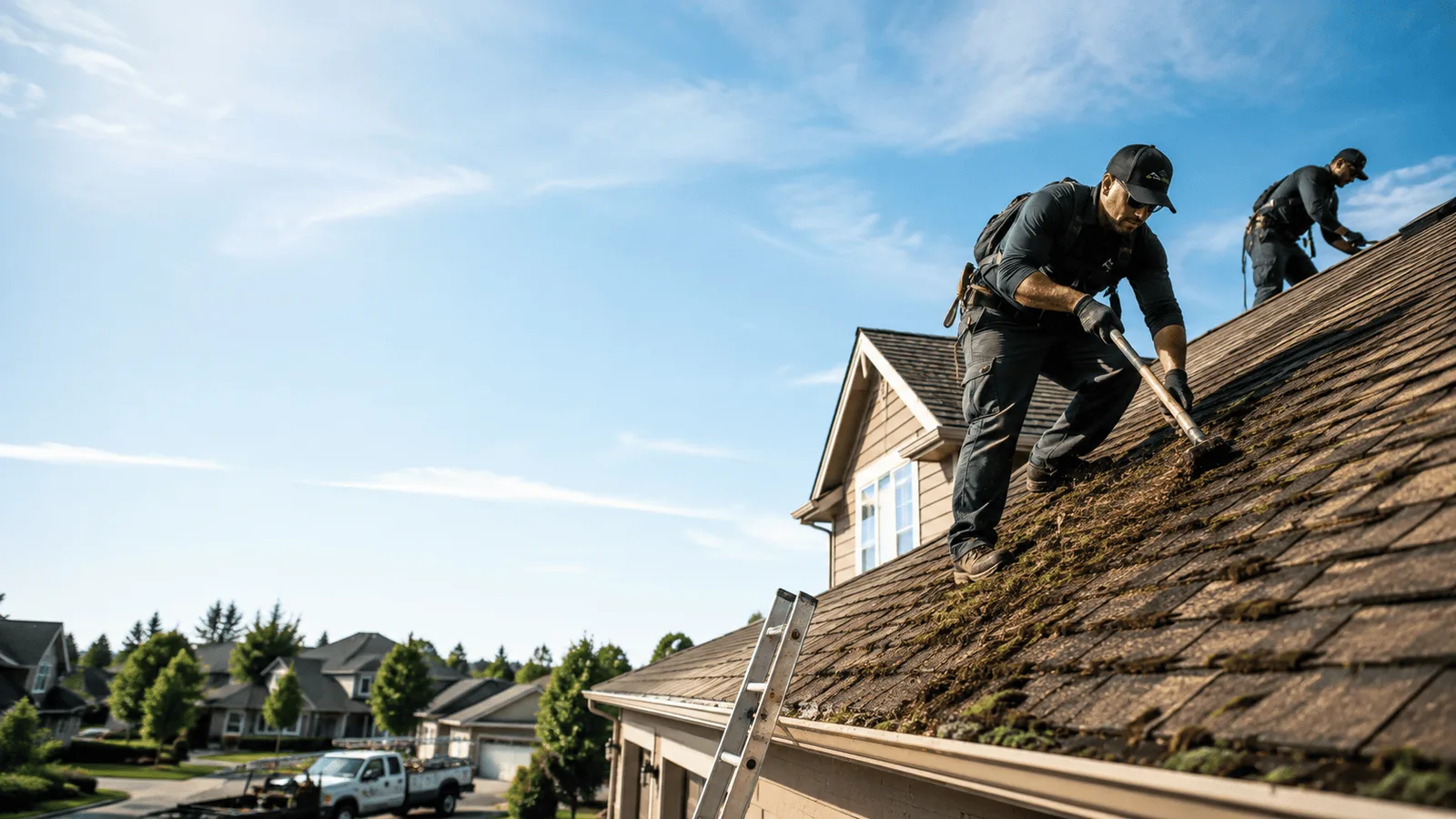 Roof Moss Removal in Mount Sidney, VA near me